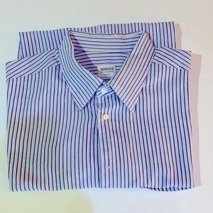 Men’s Armani Collezioni long sleeve button down.
